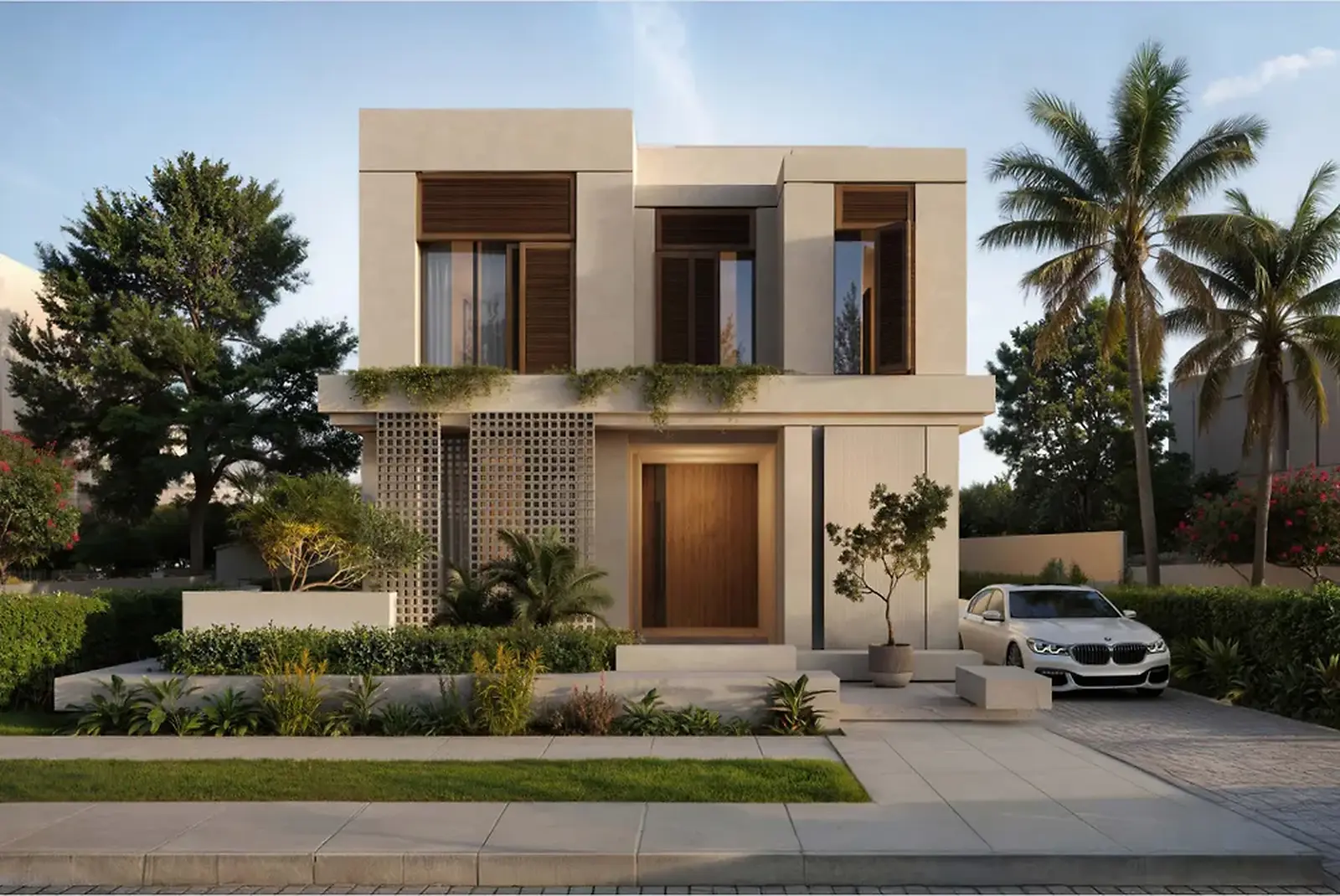 مساحة إيست فالي والمخطط العام